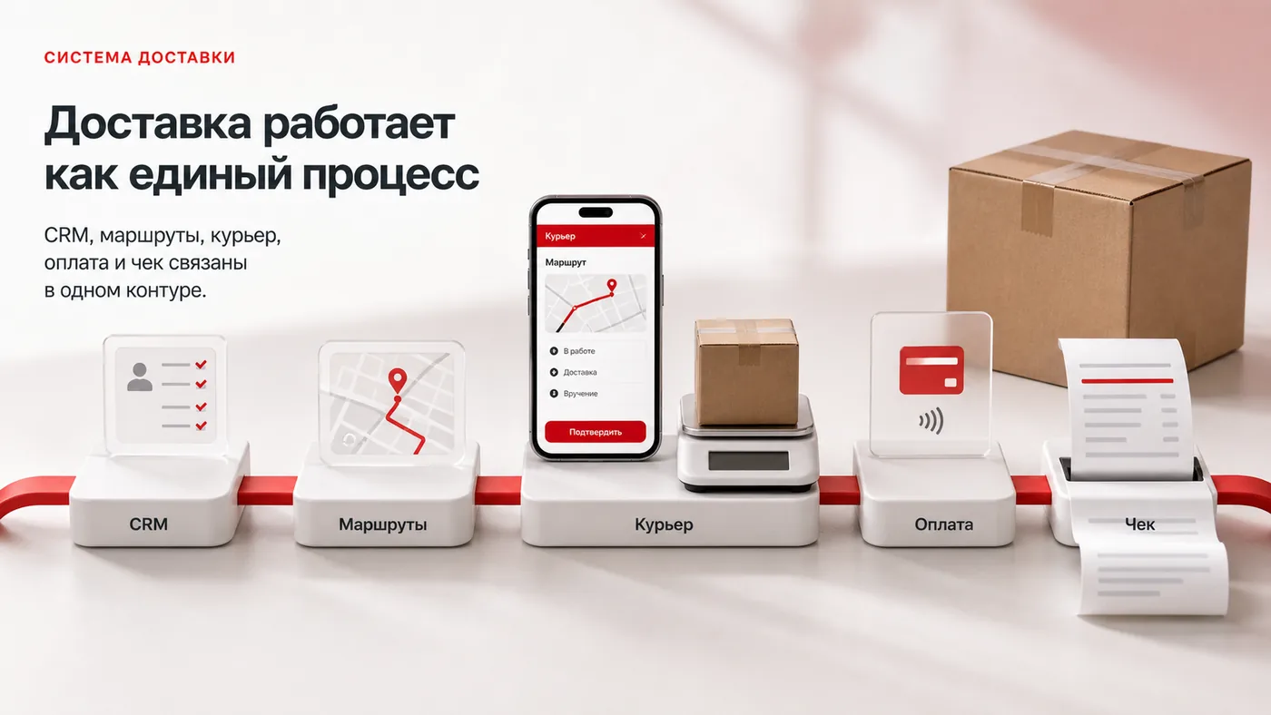 Архитектура системы доставки