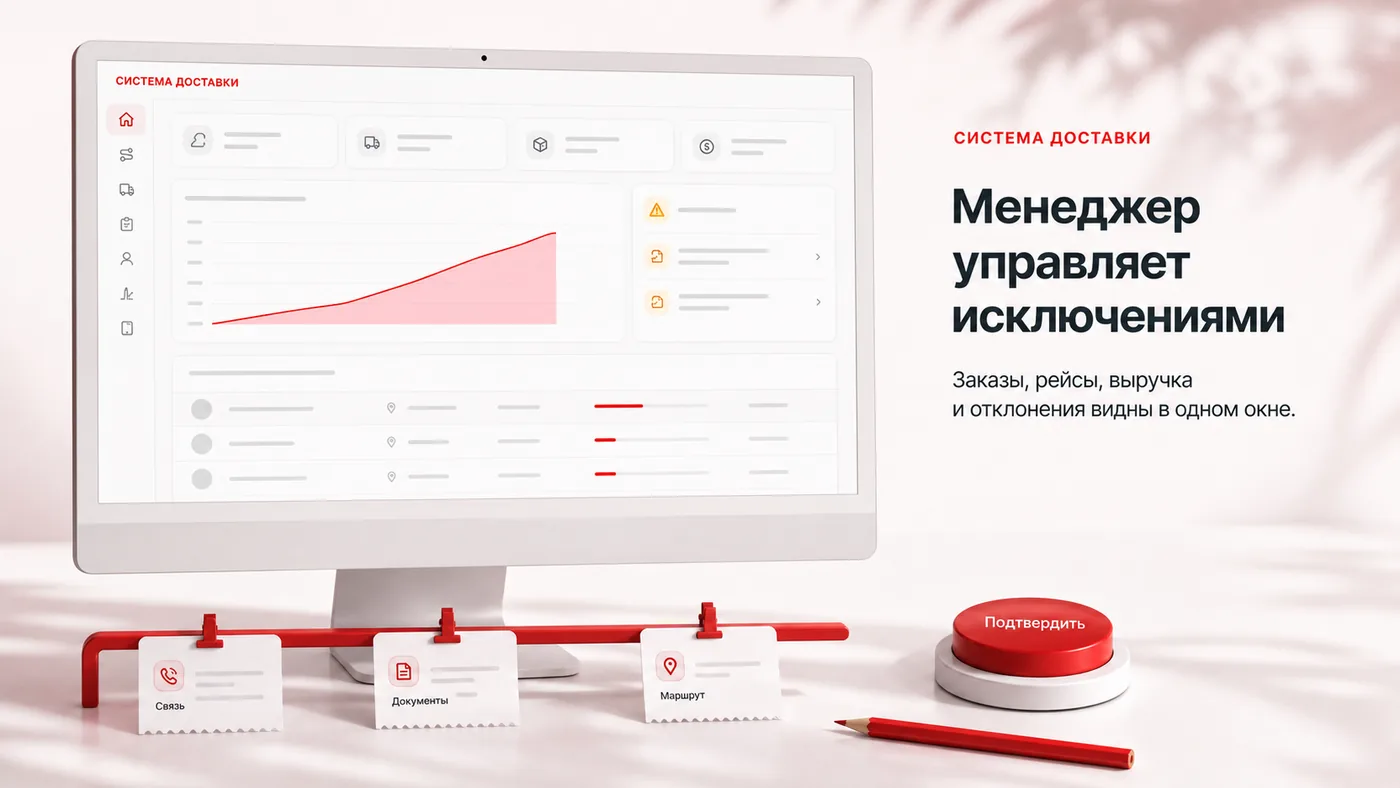 Панель менеджера