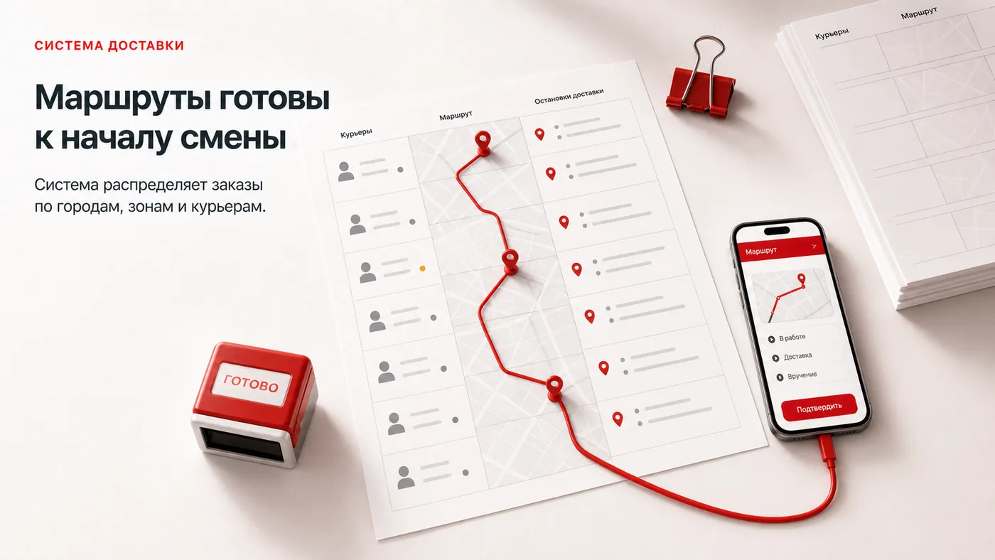 Управление маршрутами